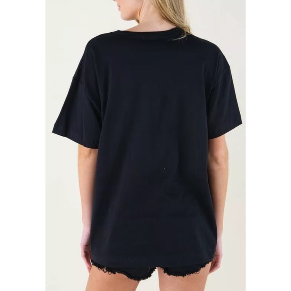 Black Lynyrd Skynyrd Skull Indian Graphic Tee - Picture 3 of 3